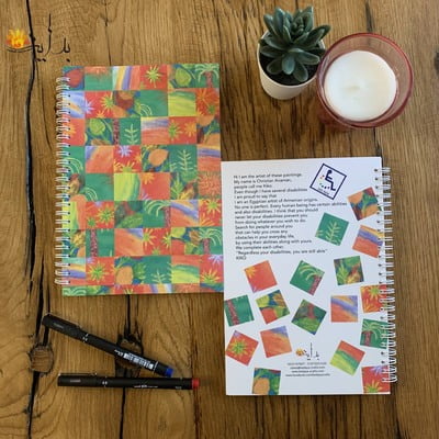 squares notebook